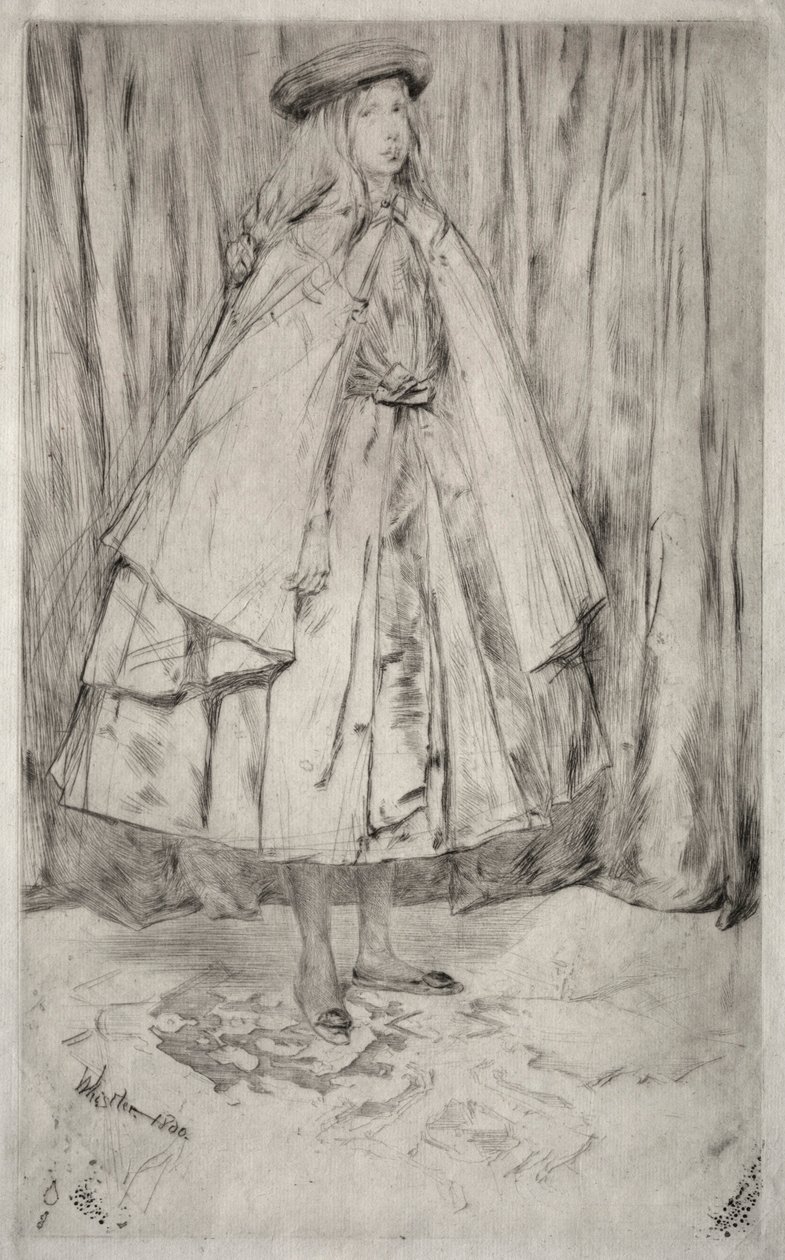 Annie Haden by James Abbott McNeill Whistler