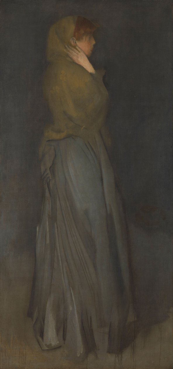 Arrangement in Yellow and Gray: Effie Deans by James Abbott McNeill Whistler
