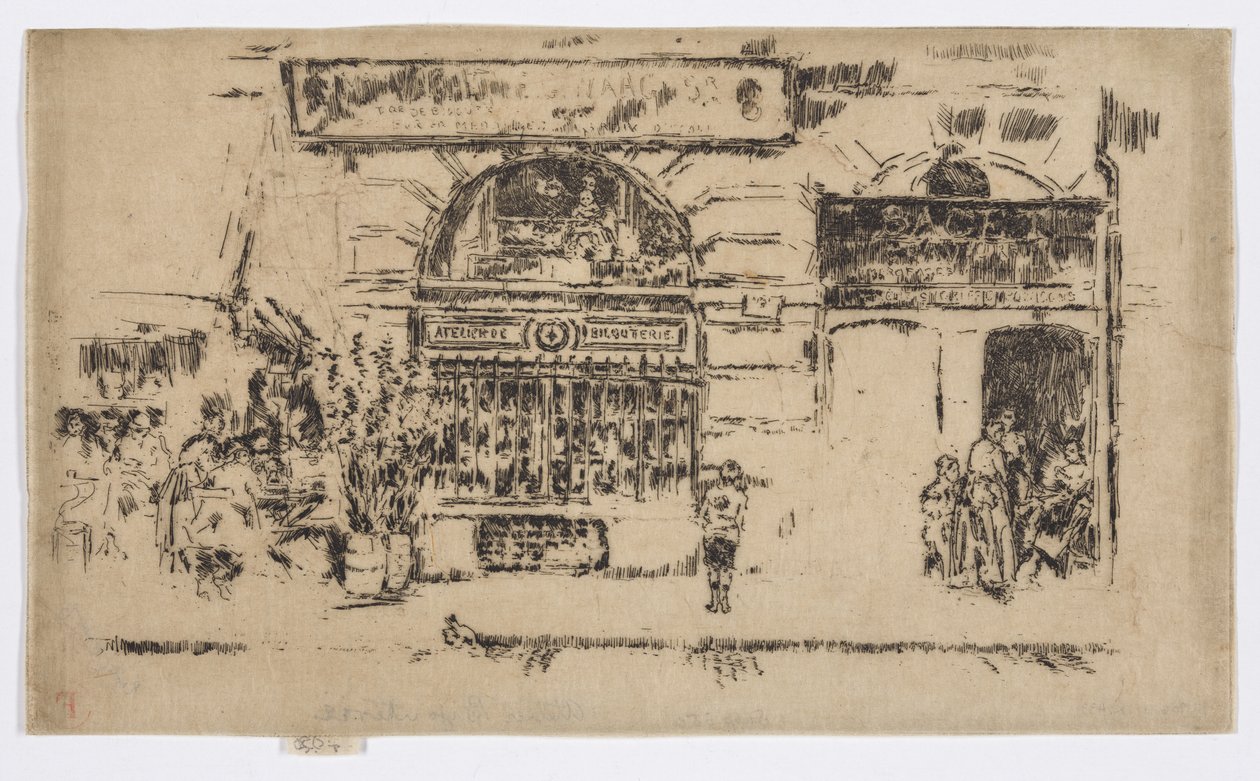 Atelier de Bijouterie, c.1892-93 by James Abbott McNeill Whistler