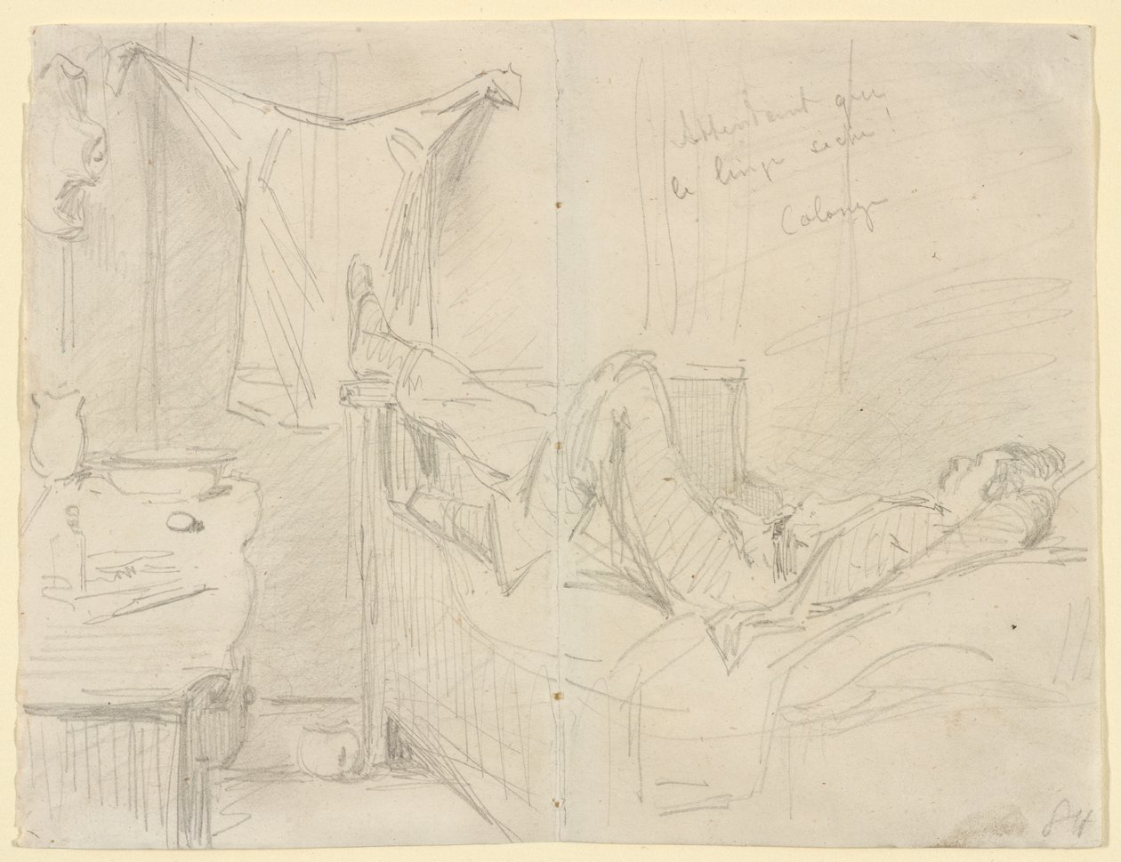 Attendant que le linge sèche! Cologne by James Abbott McNeill Whistler