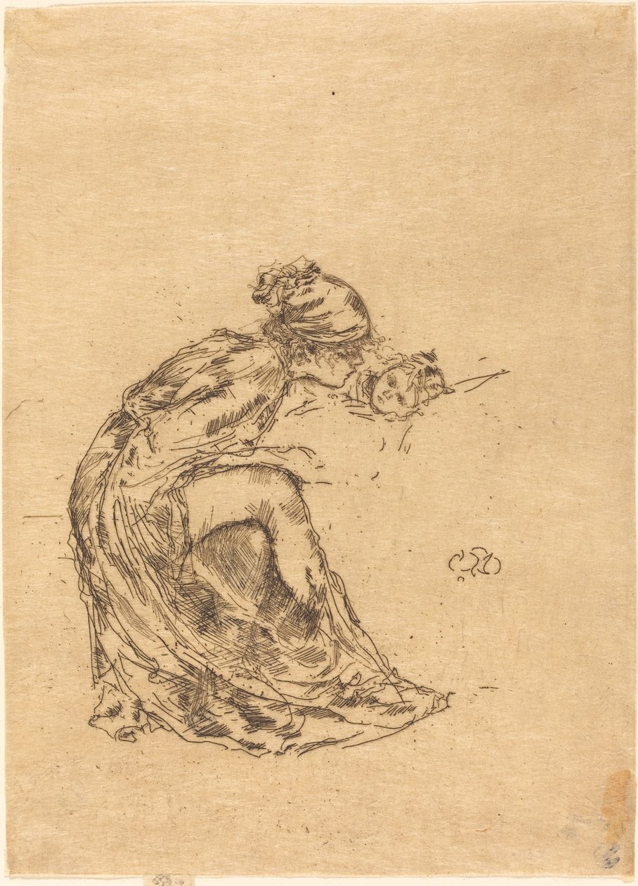 Cameo, No. I by James Abbott McNeill Whistler
