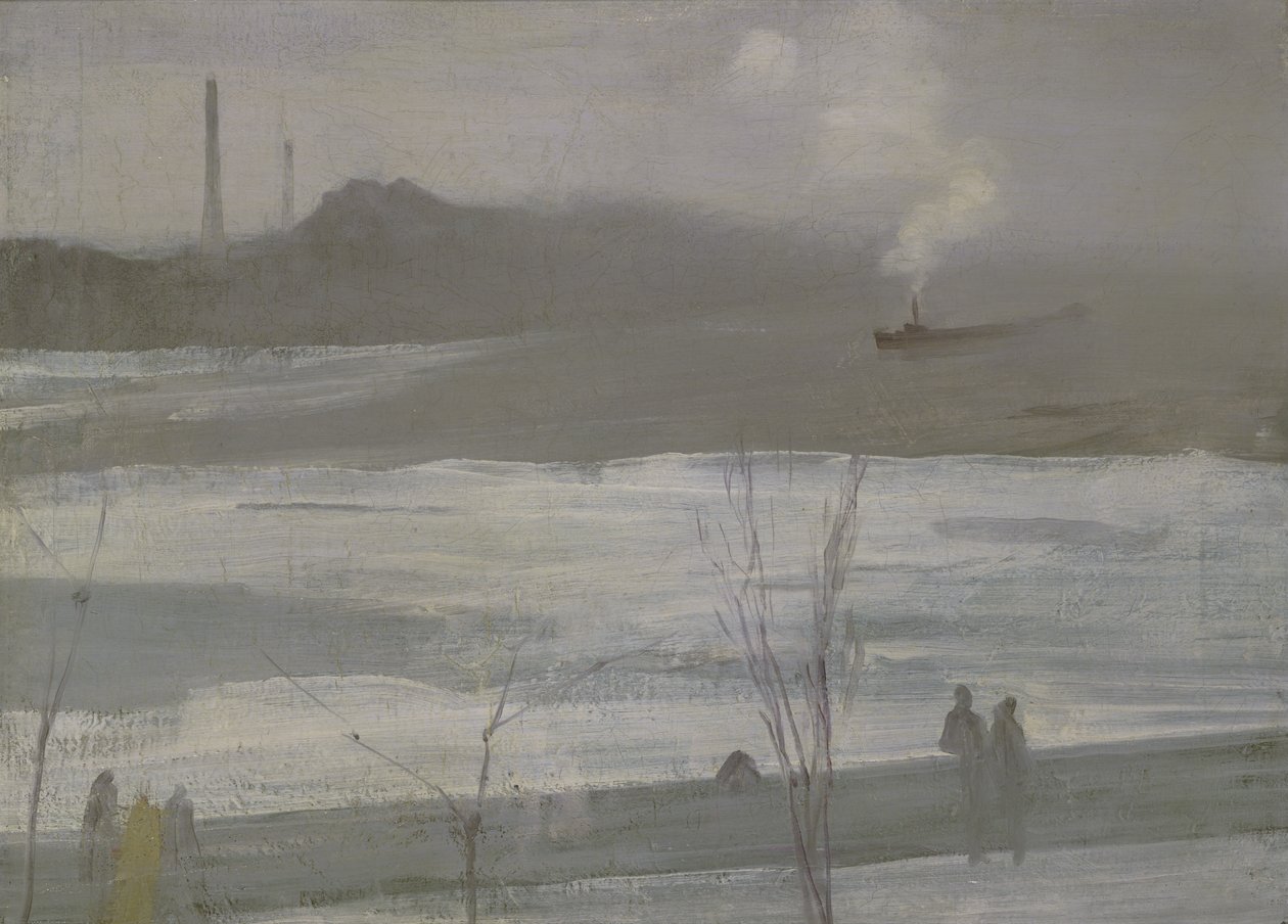 Chelsea on Ice by James Abbott McNeill Whistler