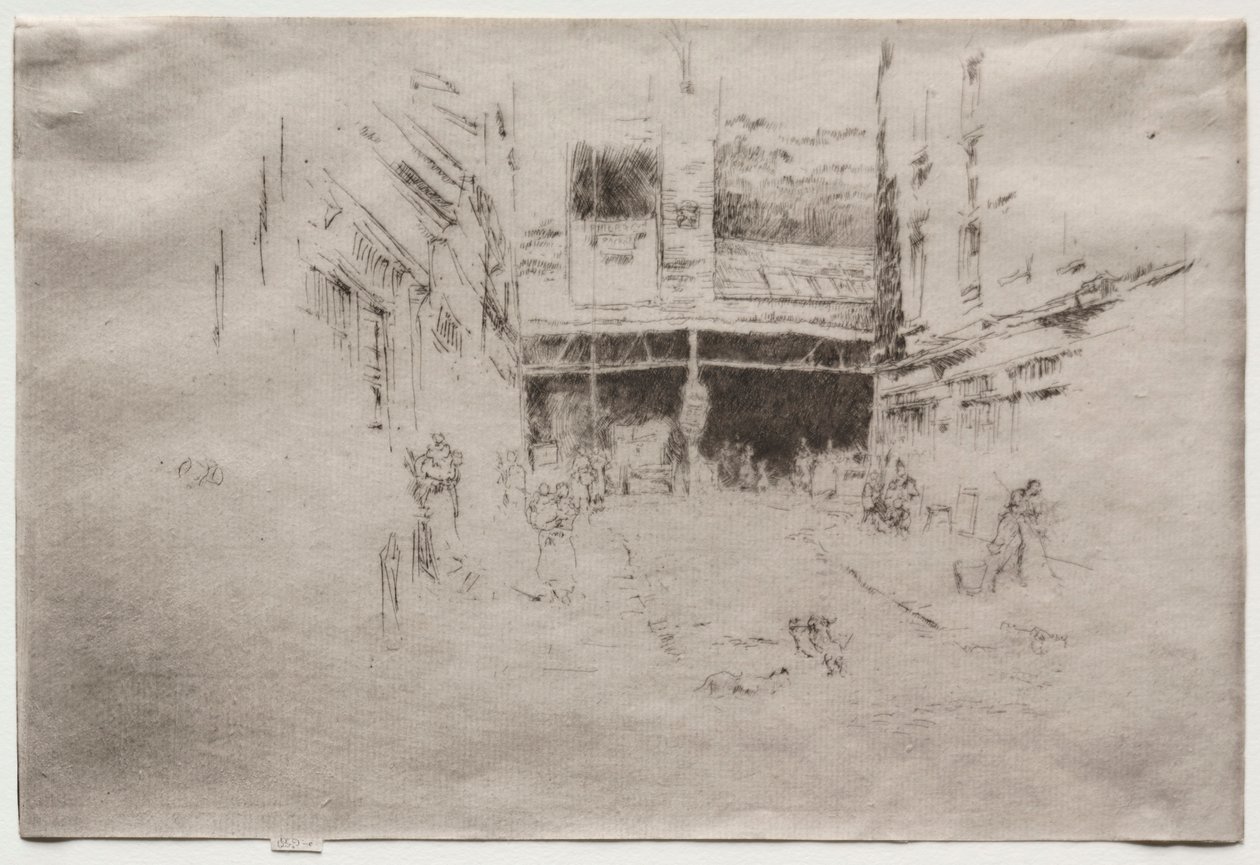 Clothes Exchange, No. 1 by James Abbott McNeill Whistler