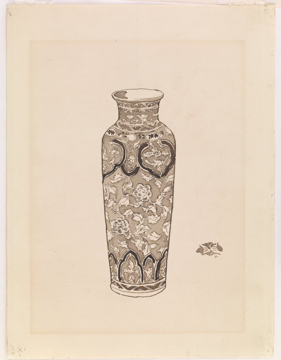 Cylindrical Jar by James Abbott McNeill Whistler