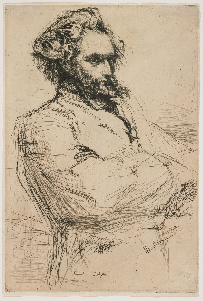 Drouet by James Abbott McNeill Whistler