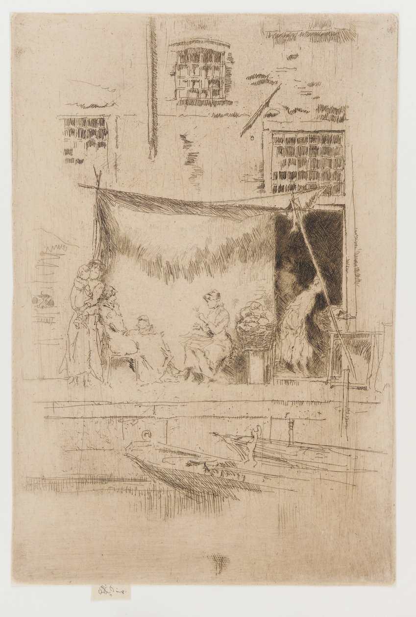 Fruit Stall by James Abbott McNeill Whistler