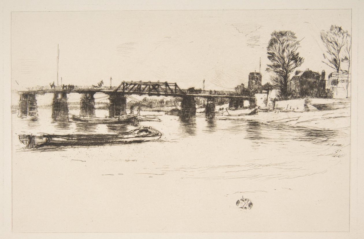 Fulham Chelsea by James Abbott McNeill Whistler