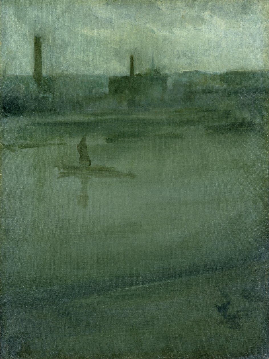 Grey and Silver: The Thames by James Abbott McNeill Whistler