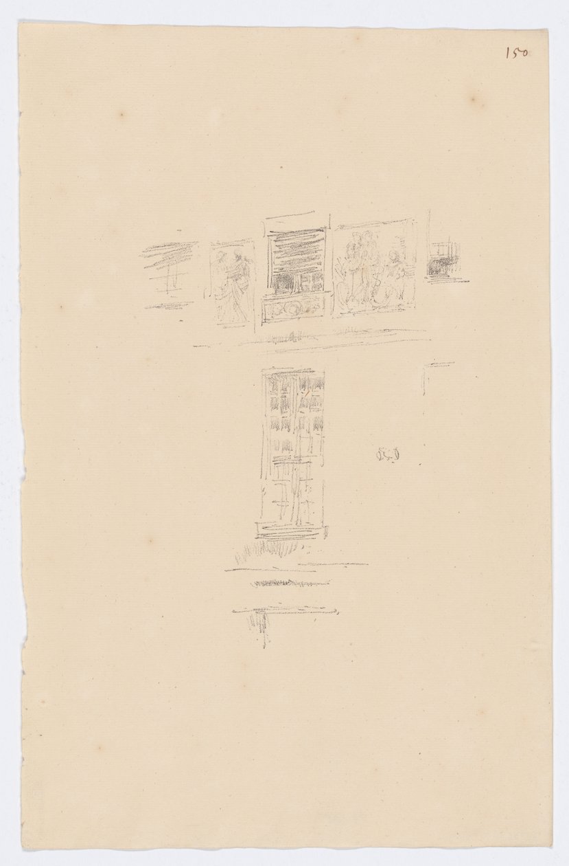 Hotel Colbert, Windows by James Abbott McNeill Whistler