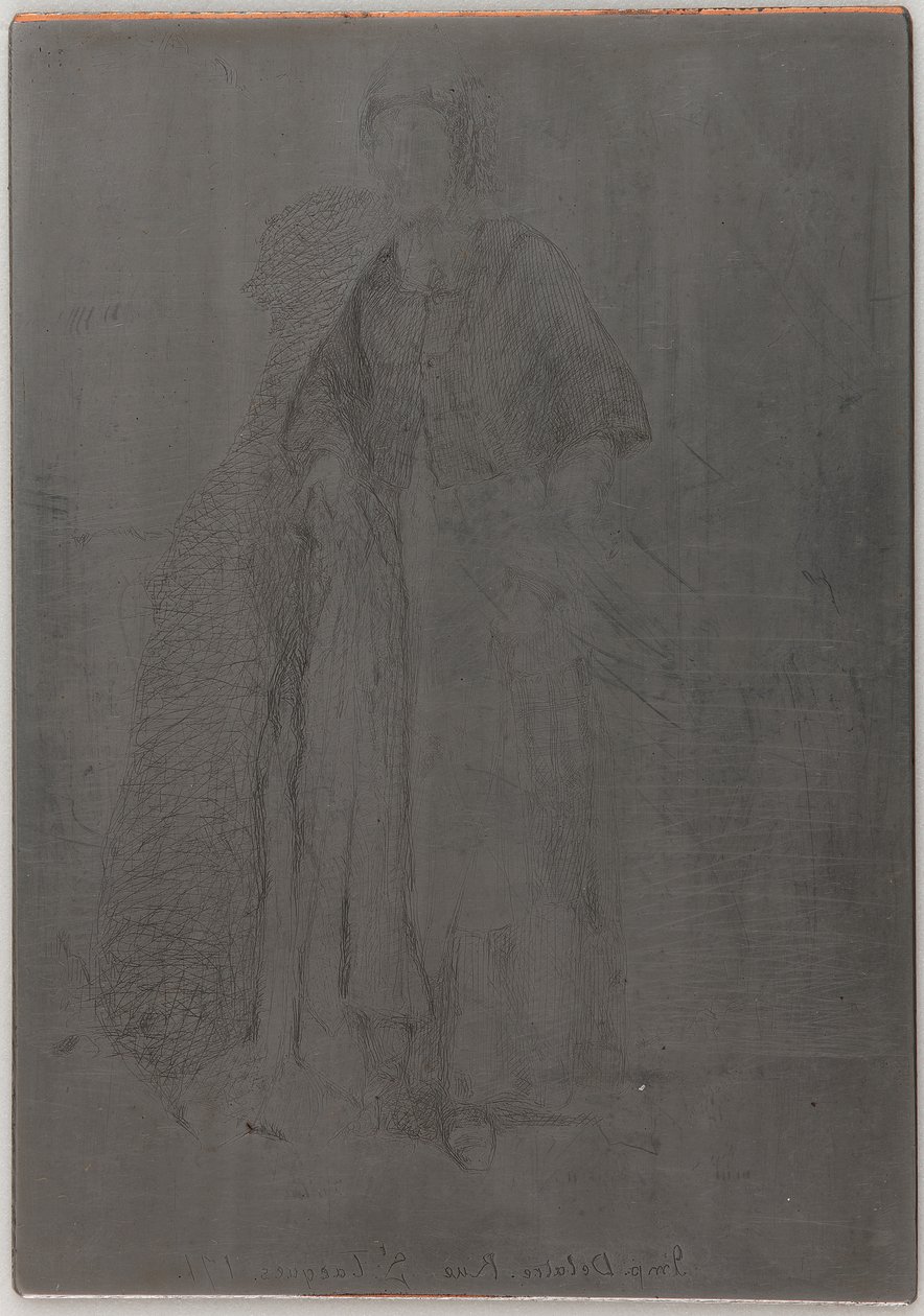 La Mere Gerard. One of the Twelve Etchings from Nature, 1857-1858 by James Abbott McNeill Whistler