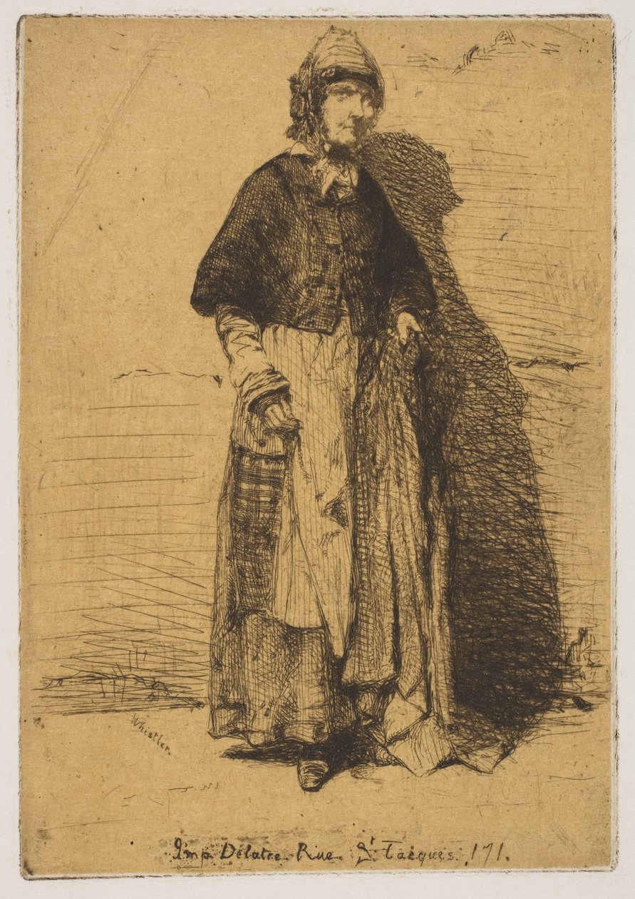 La Mère Gérard, 1858 by James Abbott McNeill Whistler