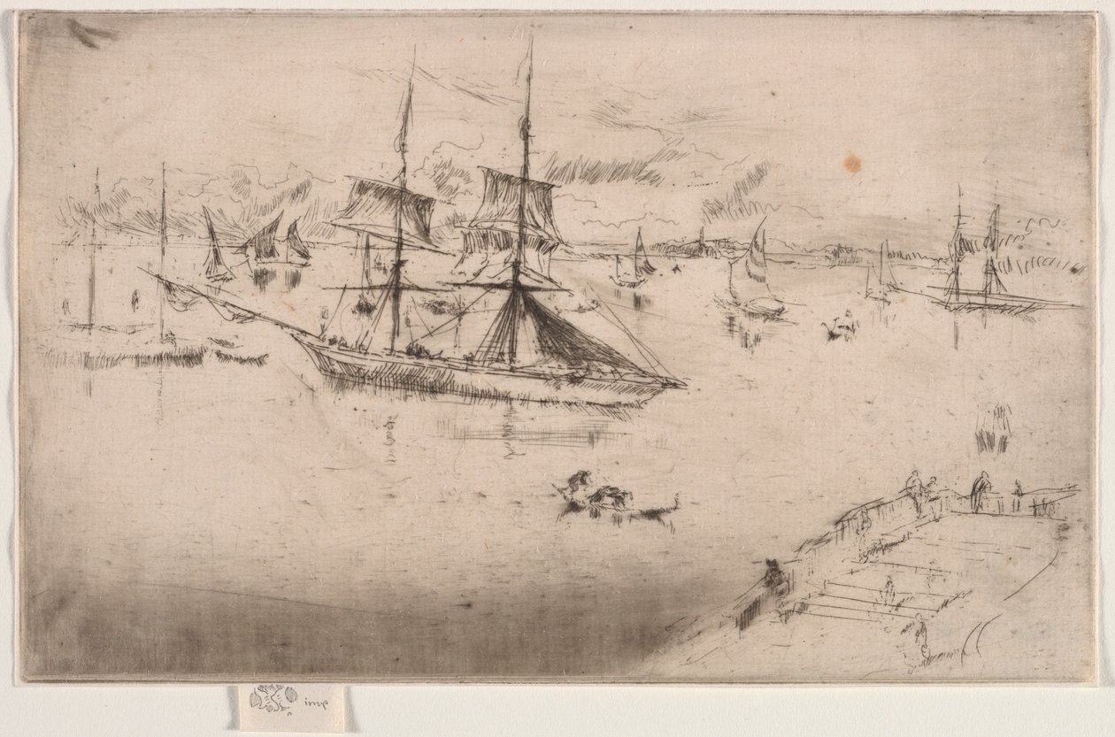 Lagoon: Noon by James Abbott McNeill Whistler