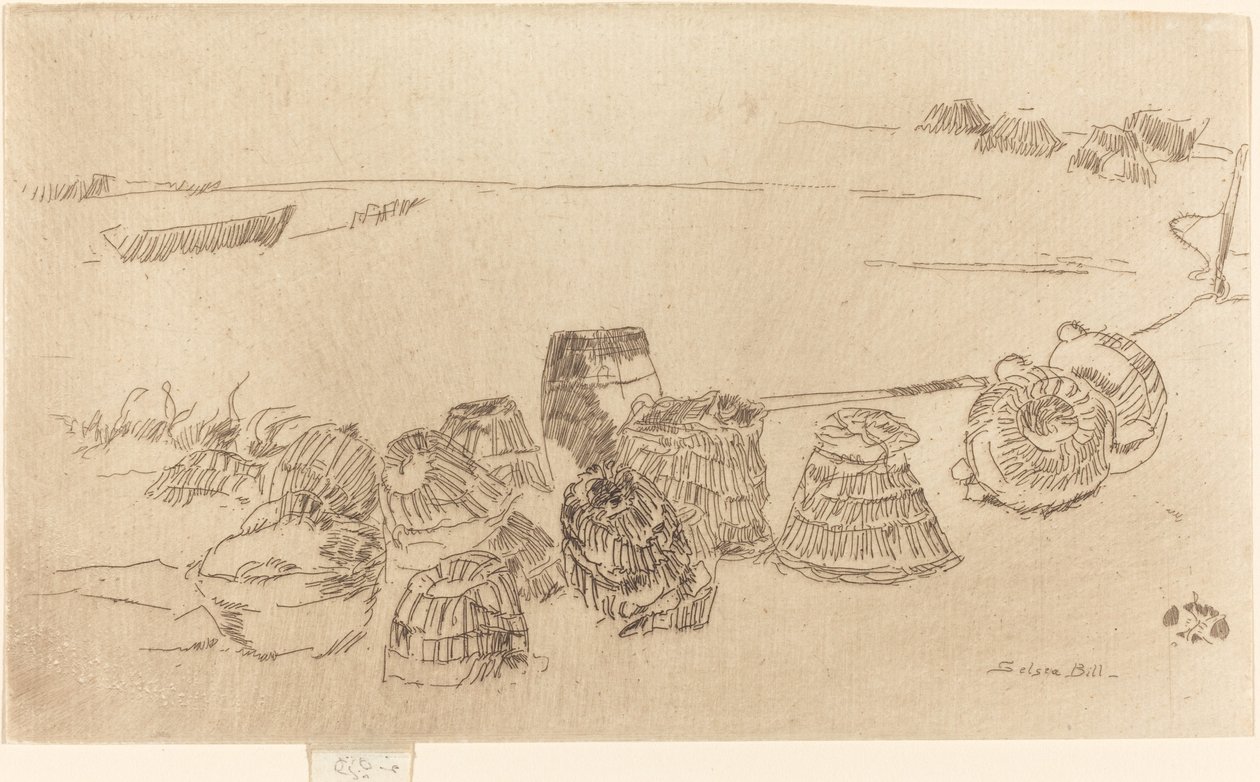 Lobster-Pots by James Abbott McNeill Whistler