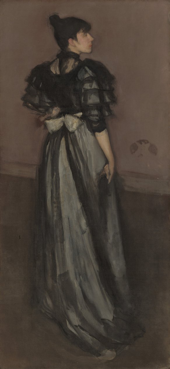Mother of Pearl and Silver: The Andalusian by James Abbott McNeill Whistler