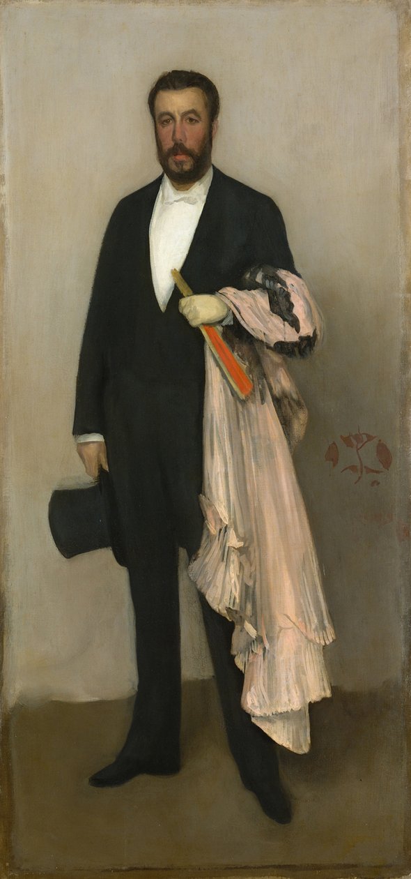 Portrait of Theodore Duret by James Abbott McNeill Whistler