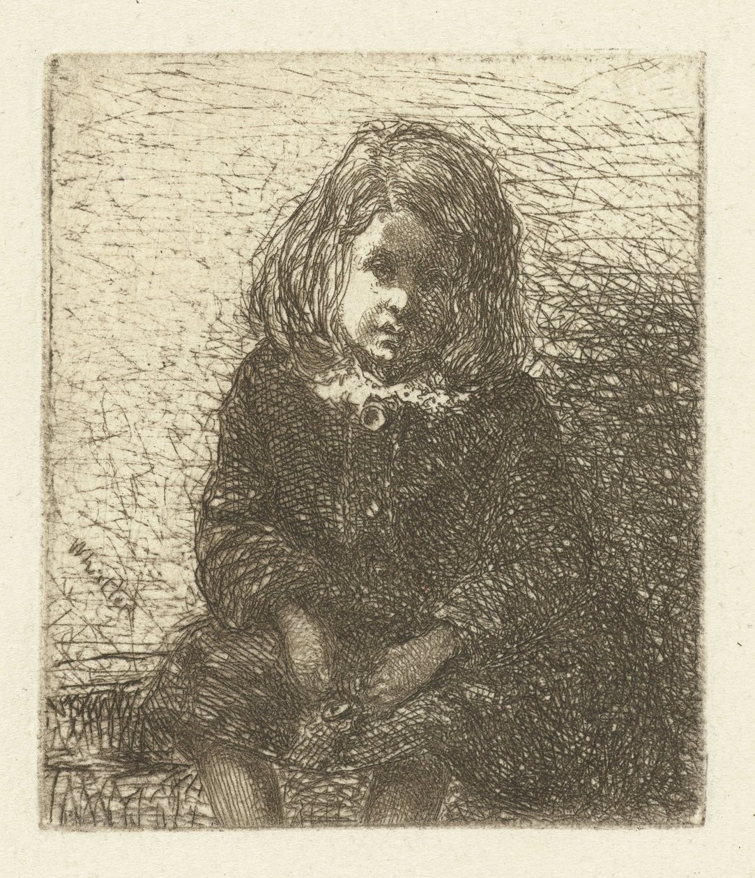 Portrait of Arthur Haden Little Arthur Twelve Etchings from Nature (series title) by James Abbott McNeill Whistler