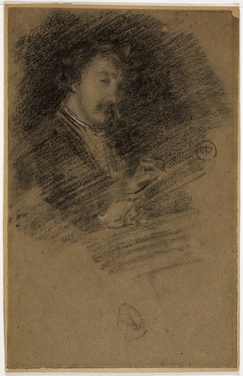 Self portrait by James Abbott McNeill Whistler