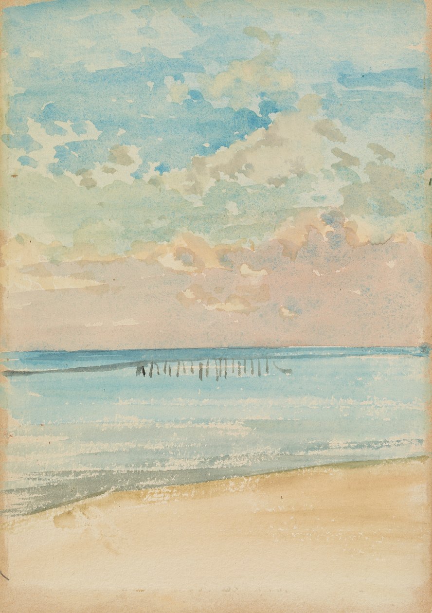 Southend - Sunset by James Abbott McNeill Whistler