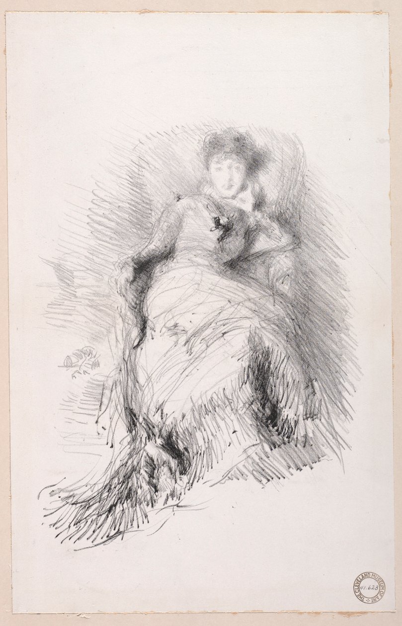 Study, 1878 by James Abbott McNeill Whistler