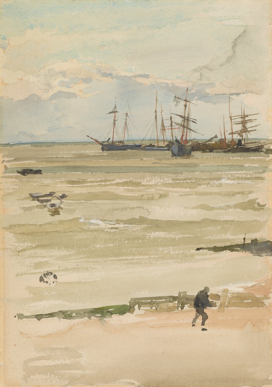 The Anchorage, 1882-1884 by James Abbott McNeill Whistler