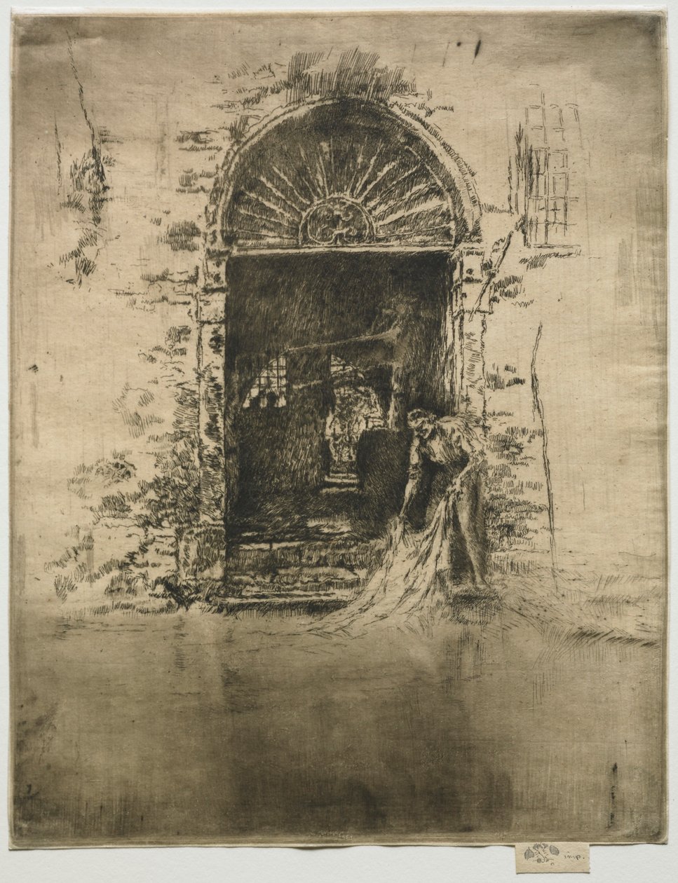 The Dyer by James Abbott McNeill Whistler