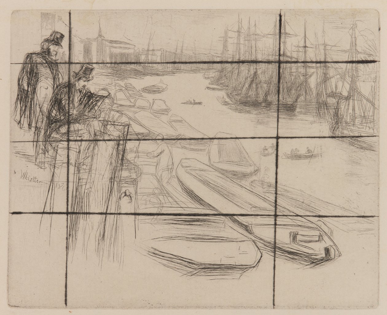 The Little Pool, 1861 by James Abbott McNeill Whistler