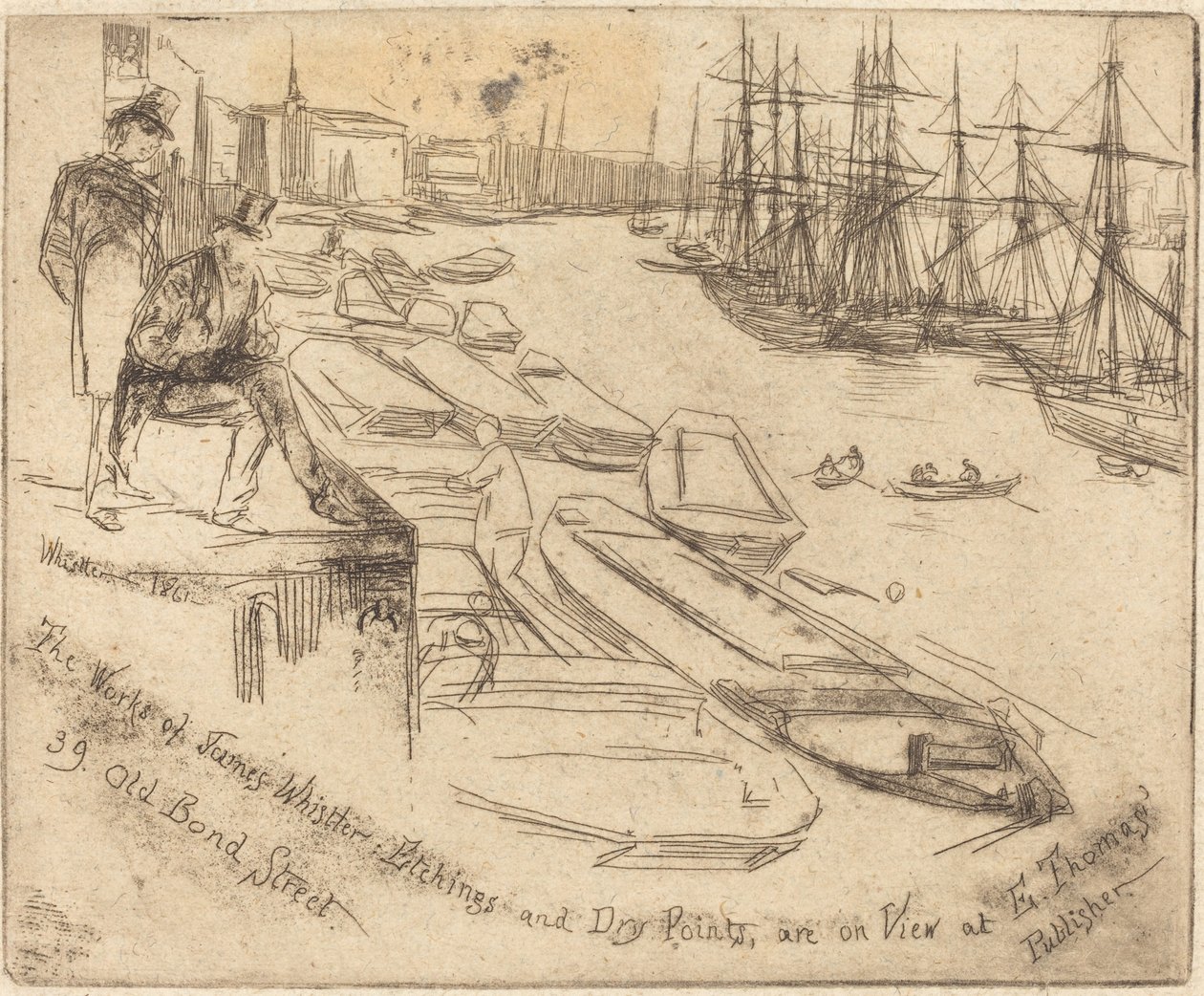 The Little Pool, 1861 by James Abbott McNeill Whistler