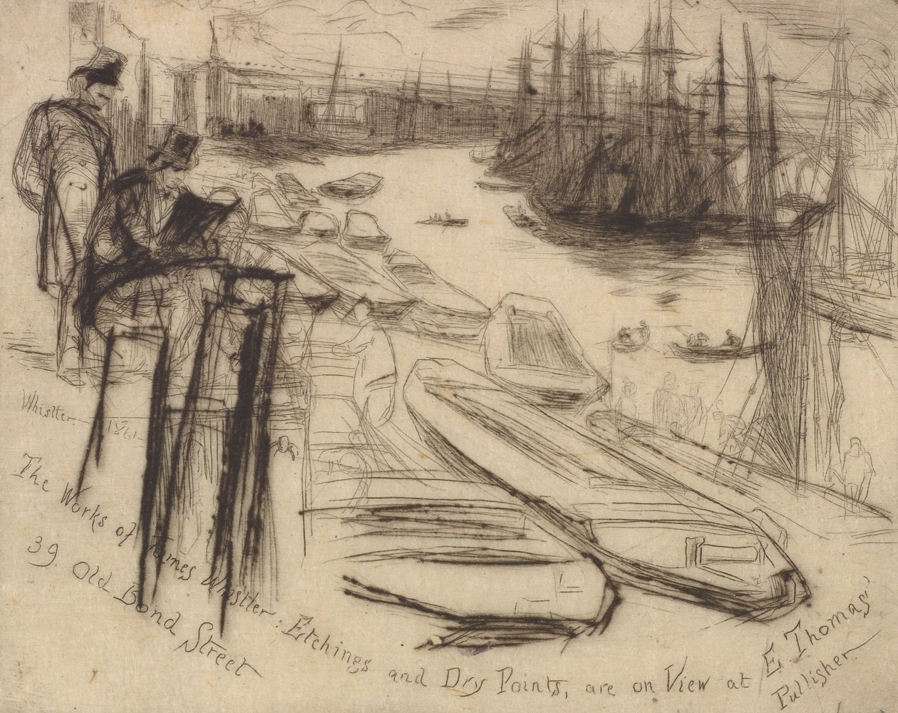 The Little Pool by James Abbott McNeill Whistler
