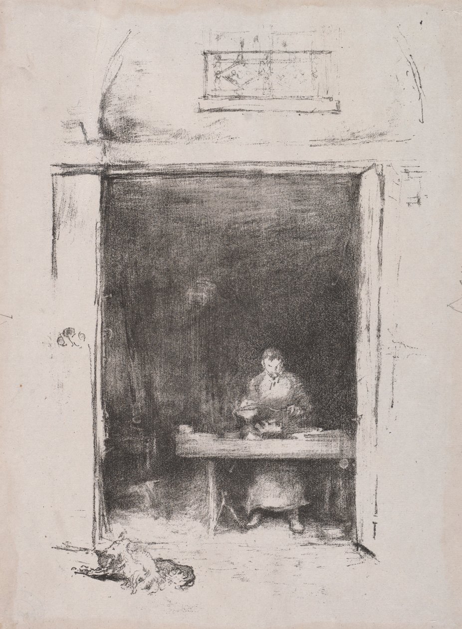 The Smith: Passage du Dragon by James Abbott McNeill Whistler