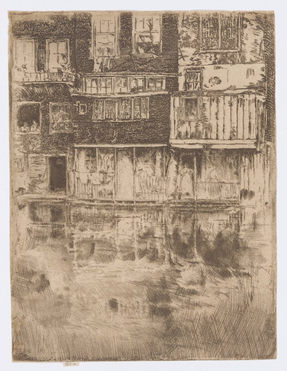 The Square House, Amsterdam by James Abbott McNeill Whistler