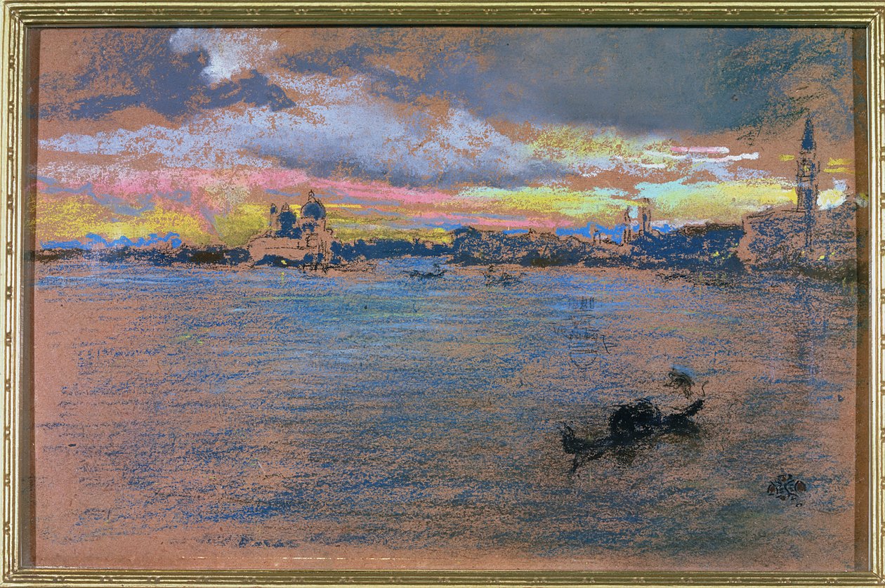 The Storm - Sunset by James Abbott McNeill Whistler