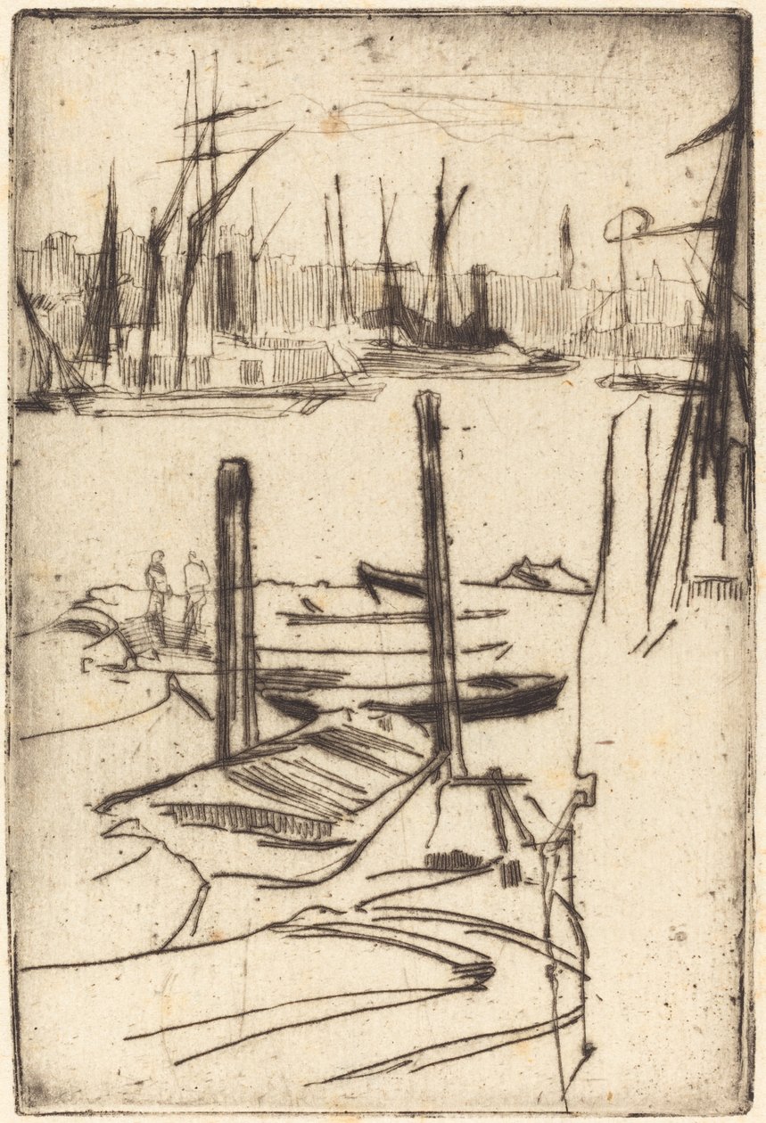 The Tiny Pool, 1876-1878 by James Abbott McNeill Whistler
