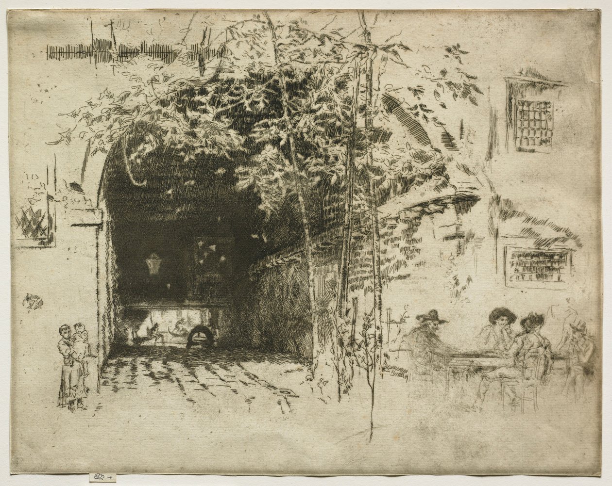 The Traghetto by James Abbott McNeill Whistler
