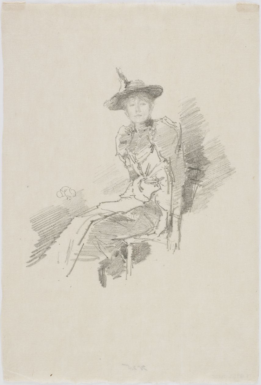 The Winged Hat by James Abbott McNeill Whistler