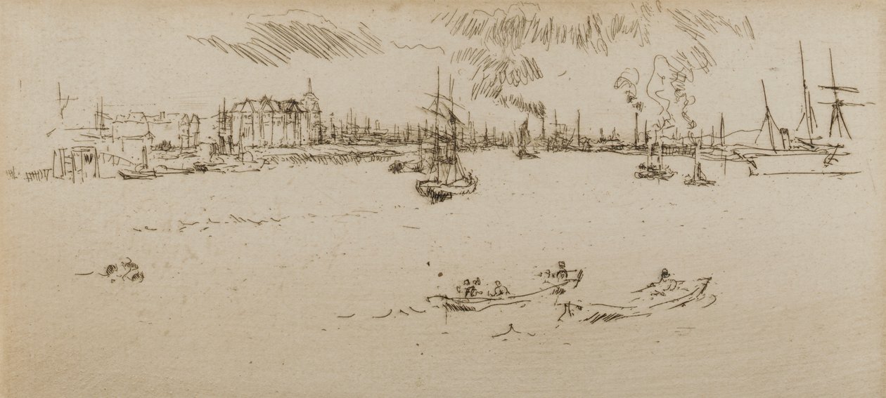 Tilbury by James Abbott McNeill Whistler