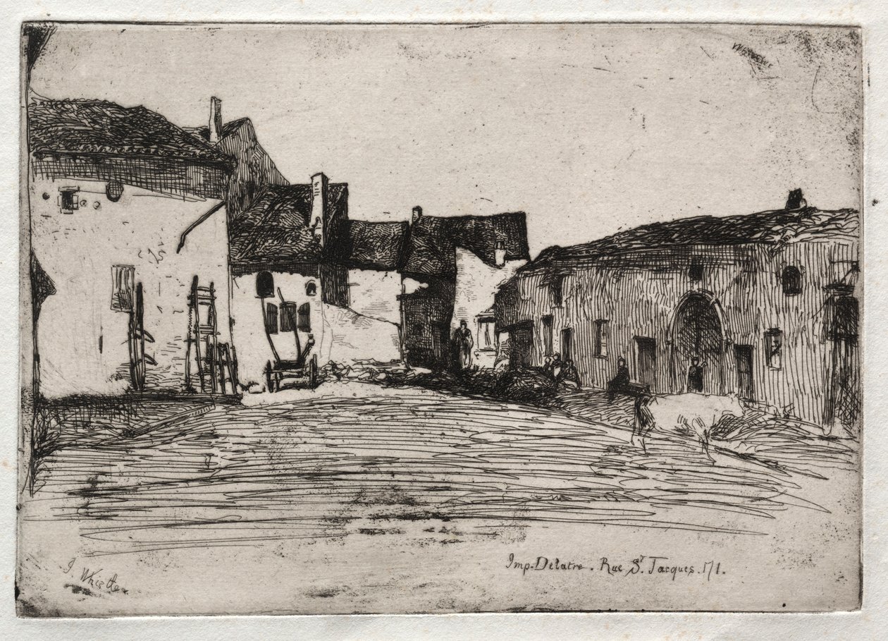 Twelve Etchings from Nature: Liverdun, 1858 by James Abbott McNeill Whistler