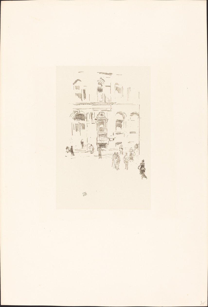 Victoria Club by James Abbott McNeill Whistler