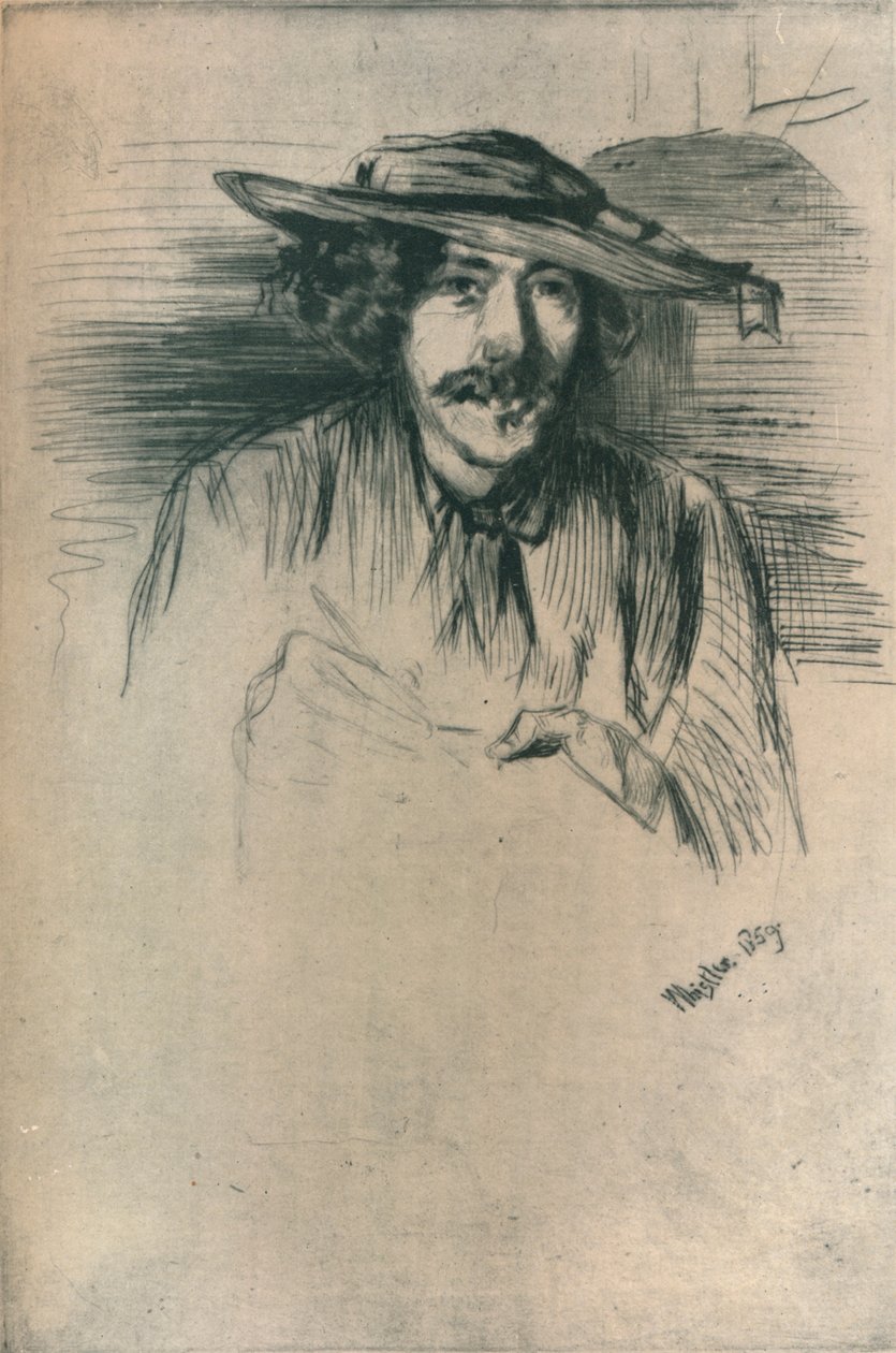 Whistler by James Abbott McNeill Whistler: Fine art print