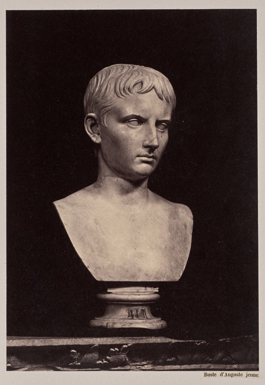 Bust of Young Augustus by James Anderson