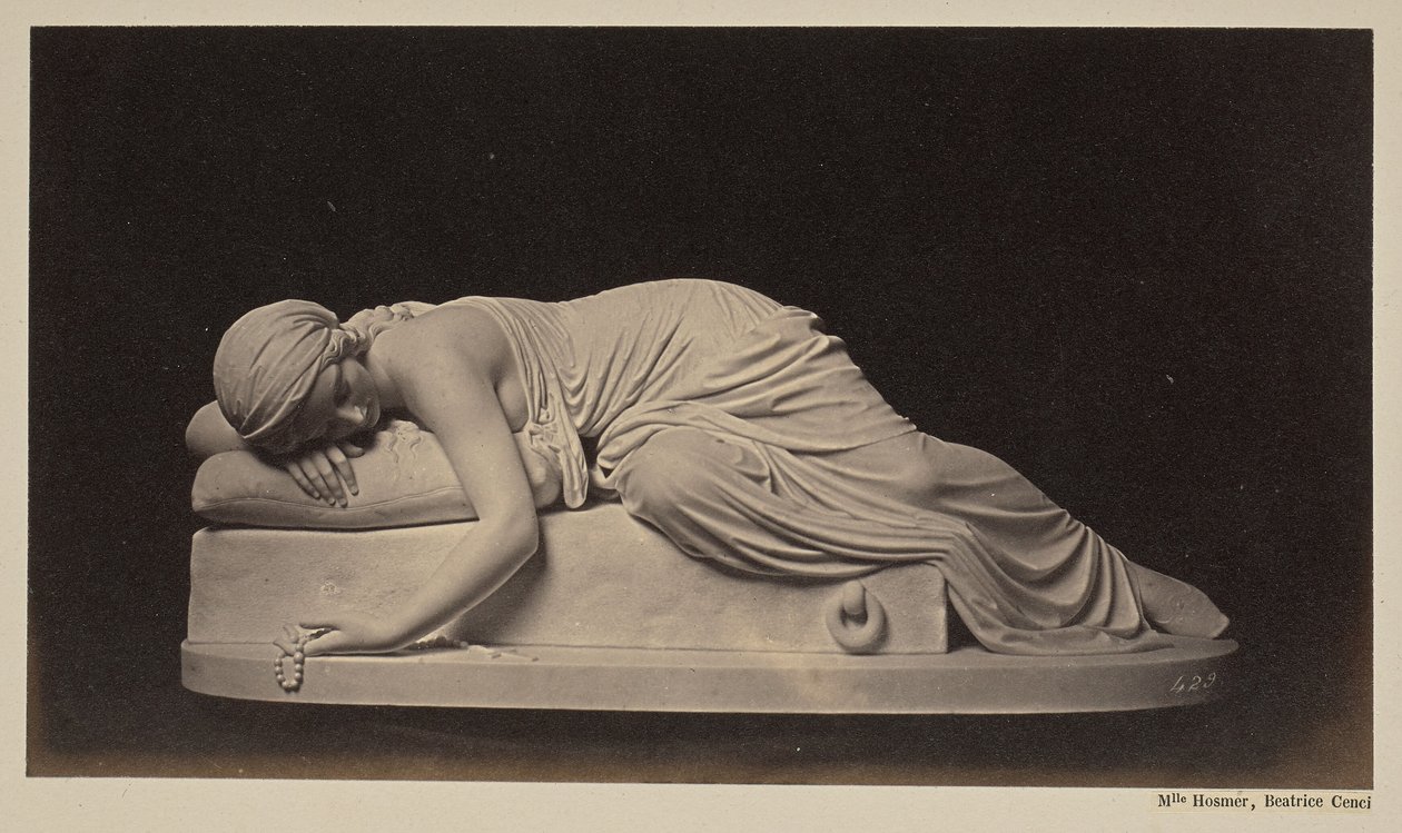 Mademoiselle Hosmer, Beatrice Cenci by James Anderson