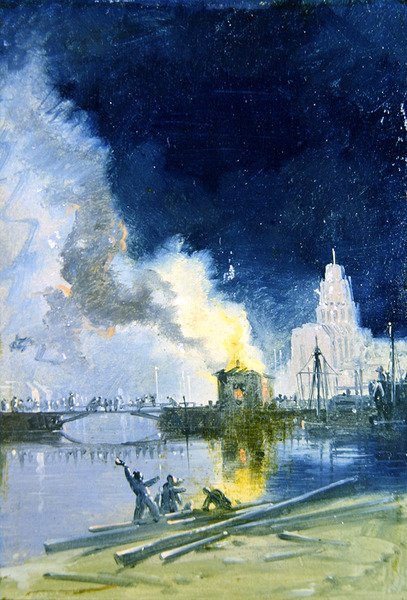 Bristol Burning by James Baker Pyne