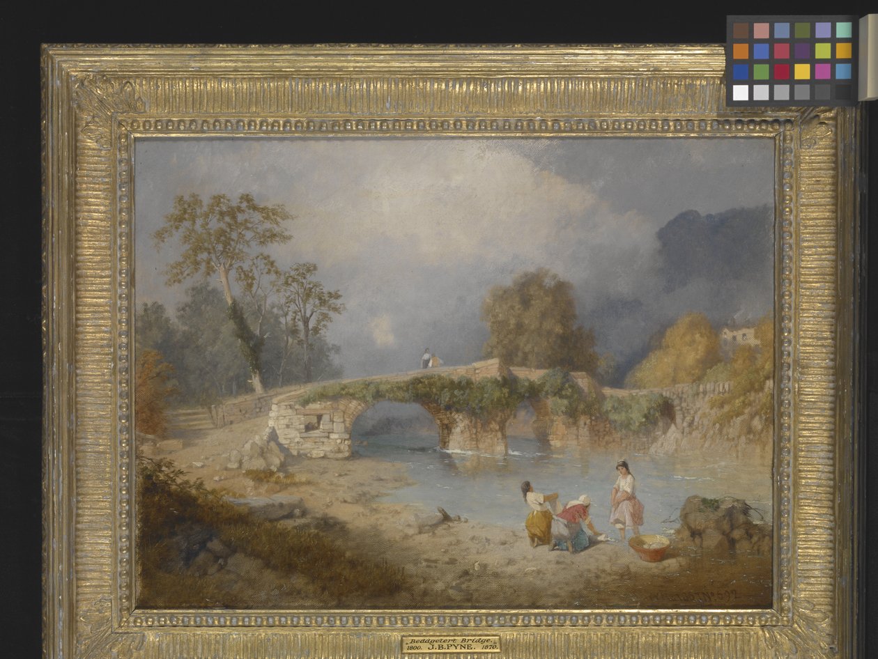 Clearing Up For Fine Weather, Beddgelert, North Wales by James Baker Pyne
