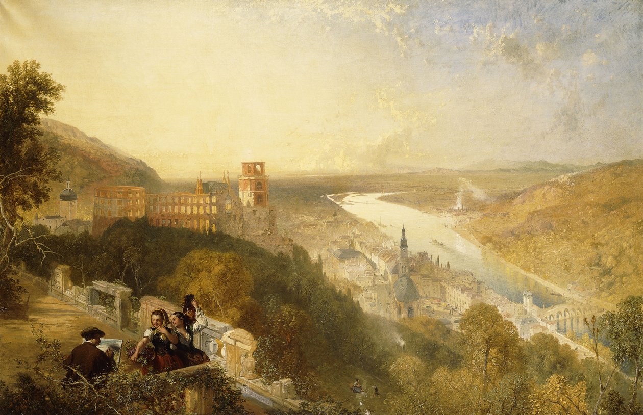Heidelberg from the Terrace by James Baker Pyne