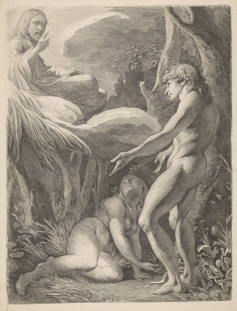The Discovery of Adam and Eve After the Fall by James Barry