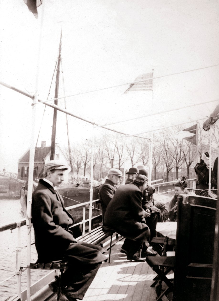 Boat Passengers, Broek, Netherlands by James Batkin