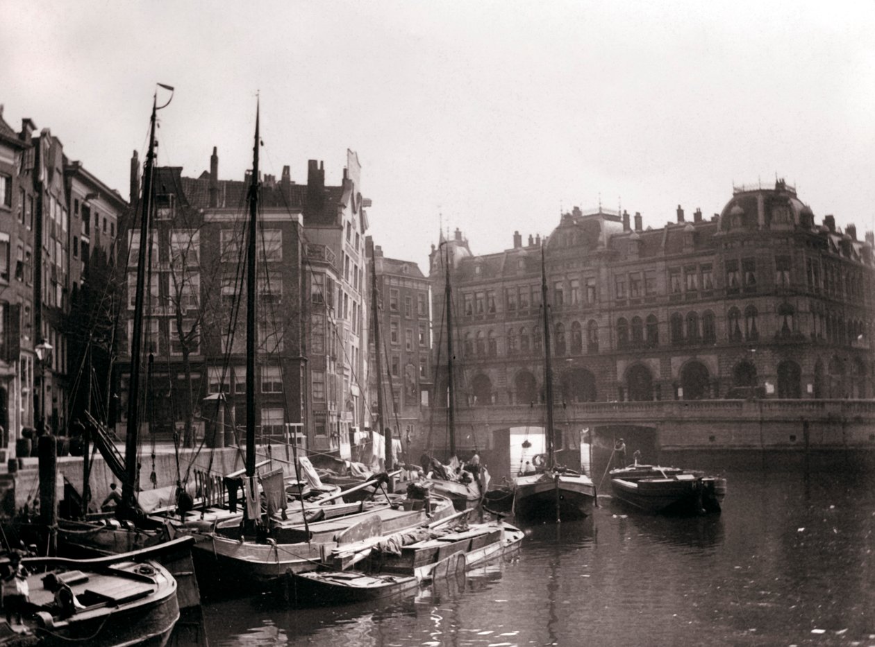 Canal Boats, Rotterdam by James Batkin: Buy fine art print