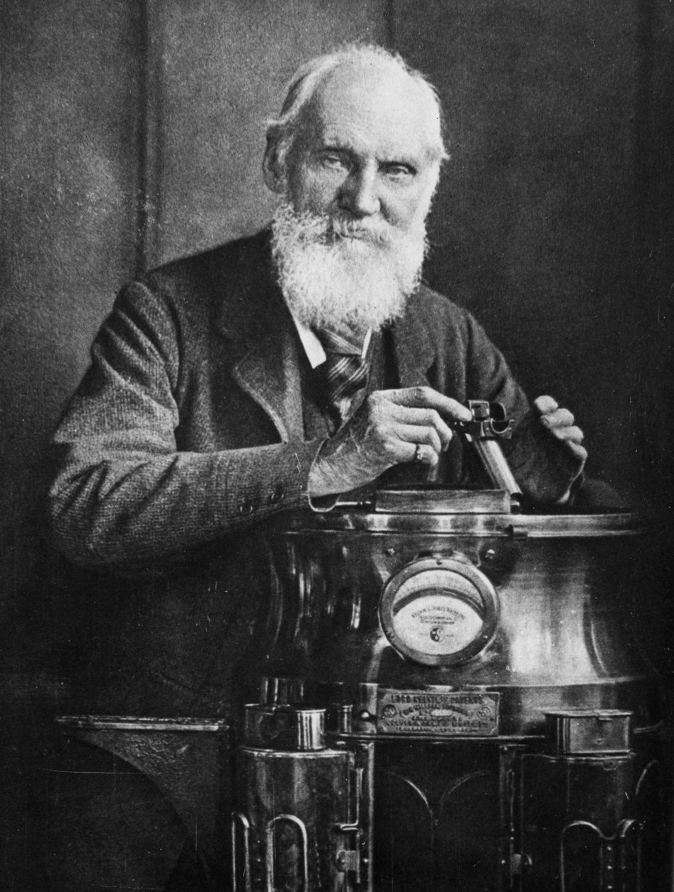 Lord Kelvin, Scottish Mathematician and Physicist, with His Compass by James Craig Annan
