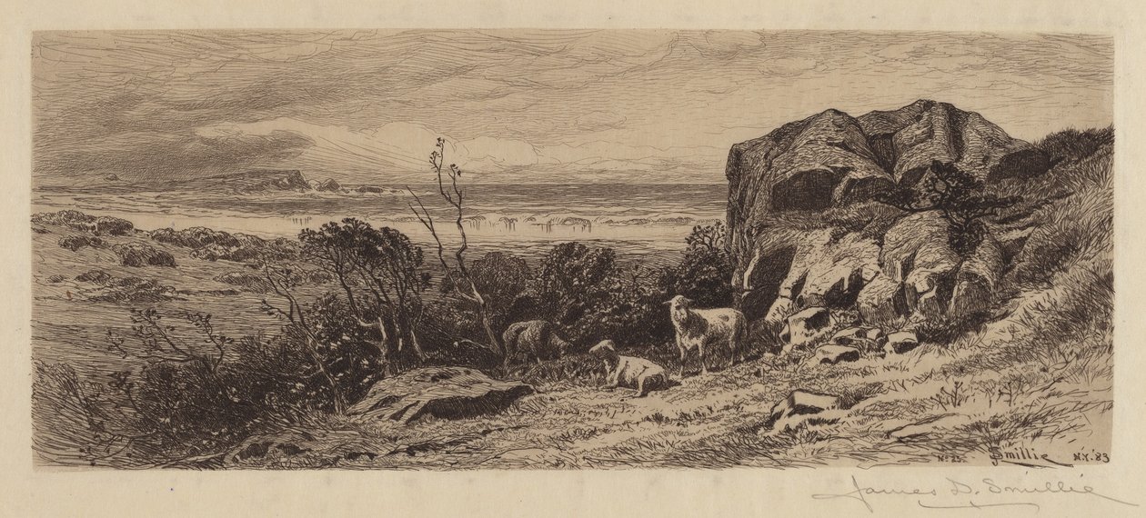 A Bit on Marblehead Neck by James David Smillie