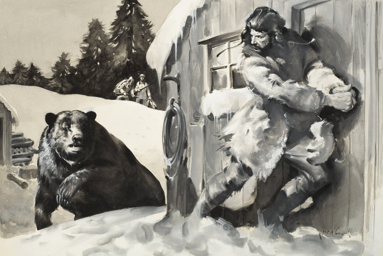 Grizzly Bear by James Edwin McConnell