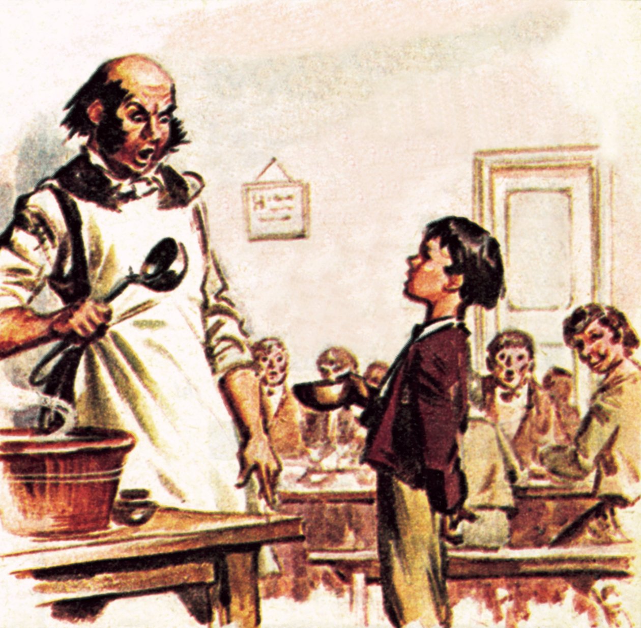 Oliver Twist Asking for More by James Edwin McConnell